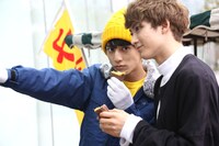 手前からユーキ、ユースケ。