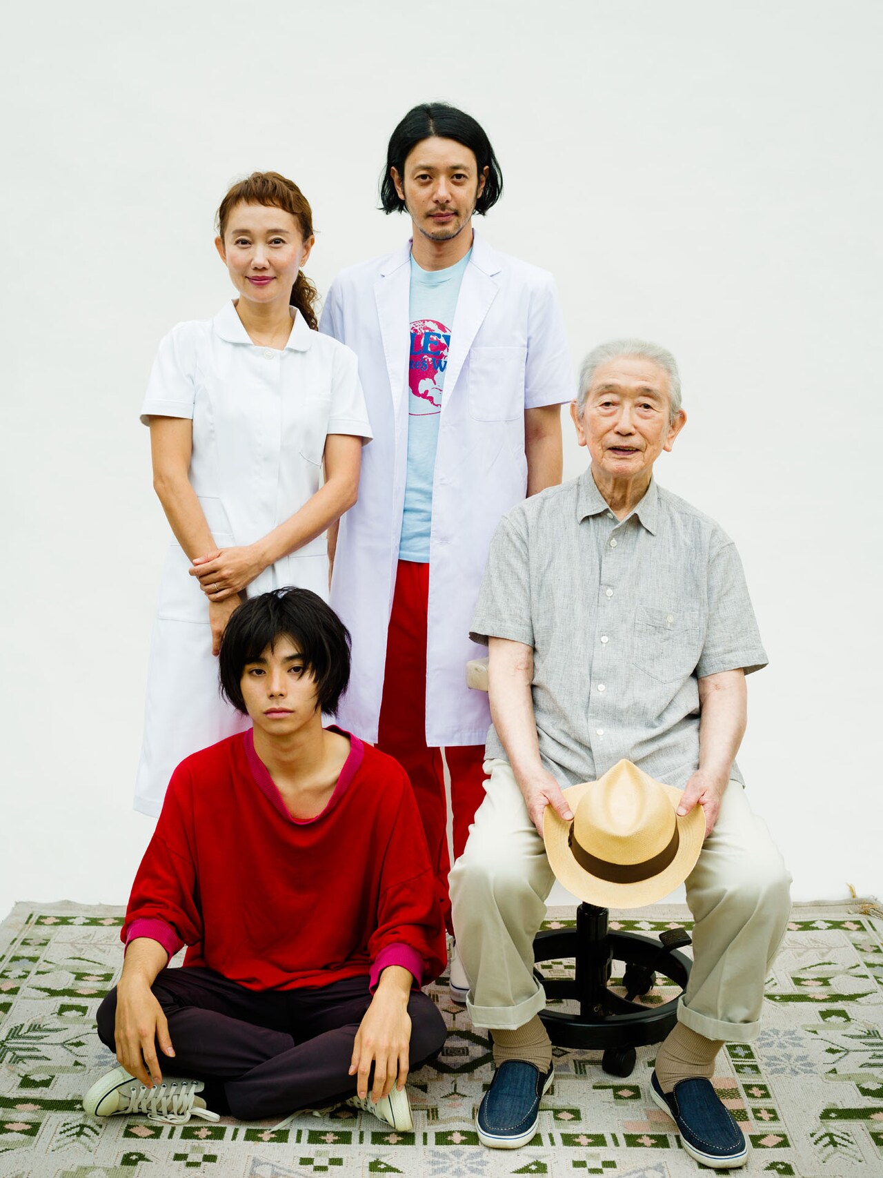 映画「緑色音楽」出演者。