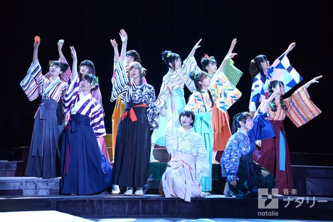 乃木坂46 3期生公演「見殺し姫」囲み取材の様子。