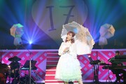 楠田亜衣奈「楠田亜衣奈 2nd LIVE TOUR '17 YEAR▽▽▽▽▽▽▽」東京・中野サンプラザホール公演の様子。（撮影：中村ユタカ）