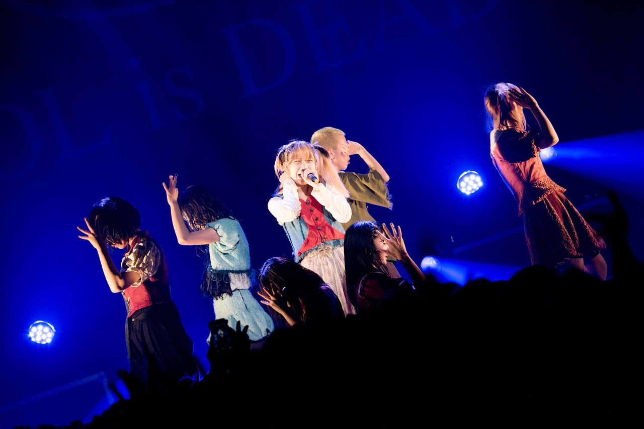BiS「IDOL is DEAD」の様子。（Photo by Jumpei Yamada）