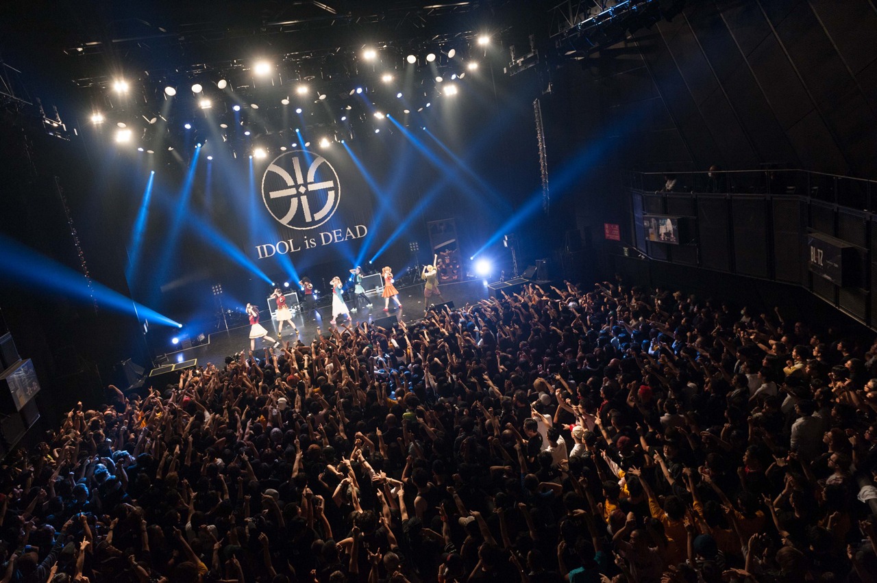 BiS「IDOL is DEAD」の様子。（Photo by Jumpei Yamada）
