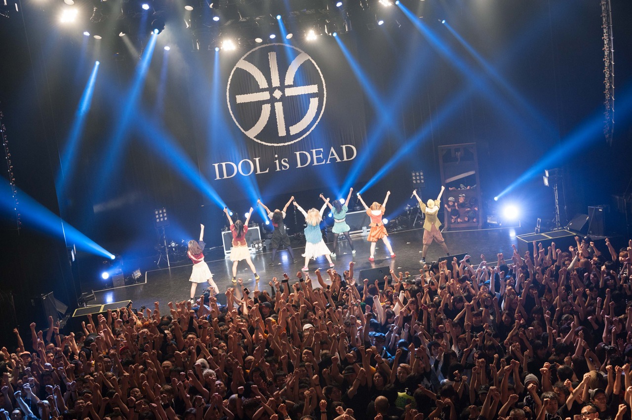 BiS「IDOL is DEAD」の様子。（Photo by Jumpei Yamada）