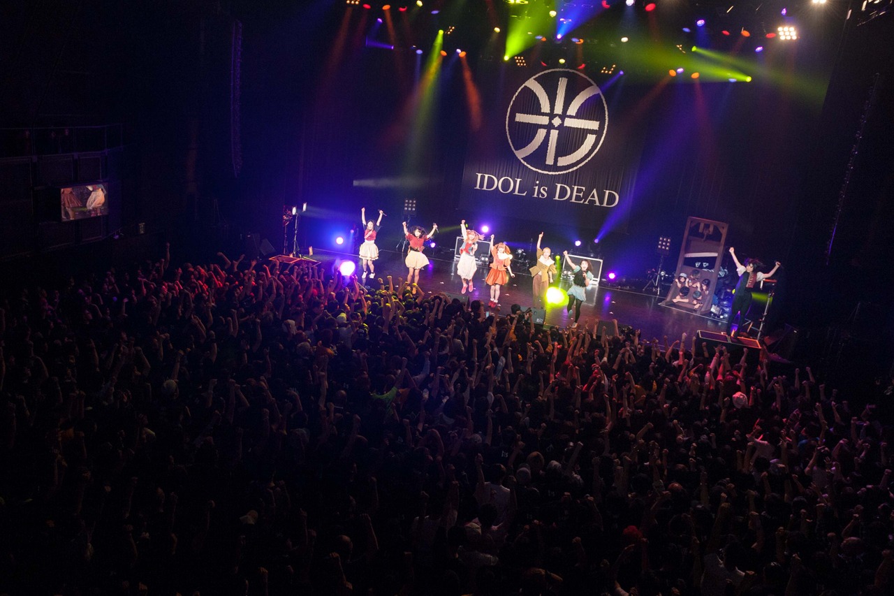 BiS「IDOL is DEAD」の様子。（Photo by Jumpei Yamada）