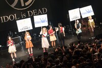 メジャーデビューを発表するBiS。（Photo by Jumpei Yamada）