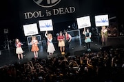 メジャーデビューを発表するBiS。(Photo by Jumpei Yamada)