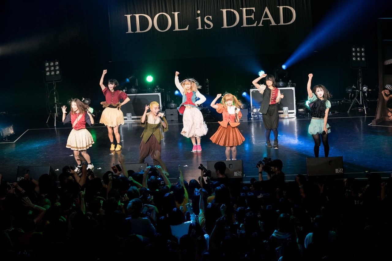 BiS「IDOL is DEAD」の様子。（Photo by Jumpei Yamada）