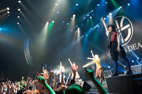 BiS「IDOL is DEAD」の様子。(Photo by Jumpei Yamada)