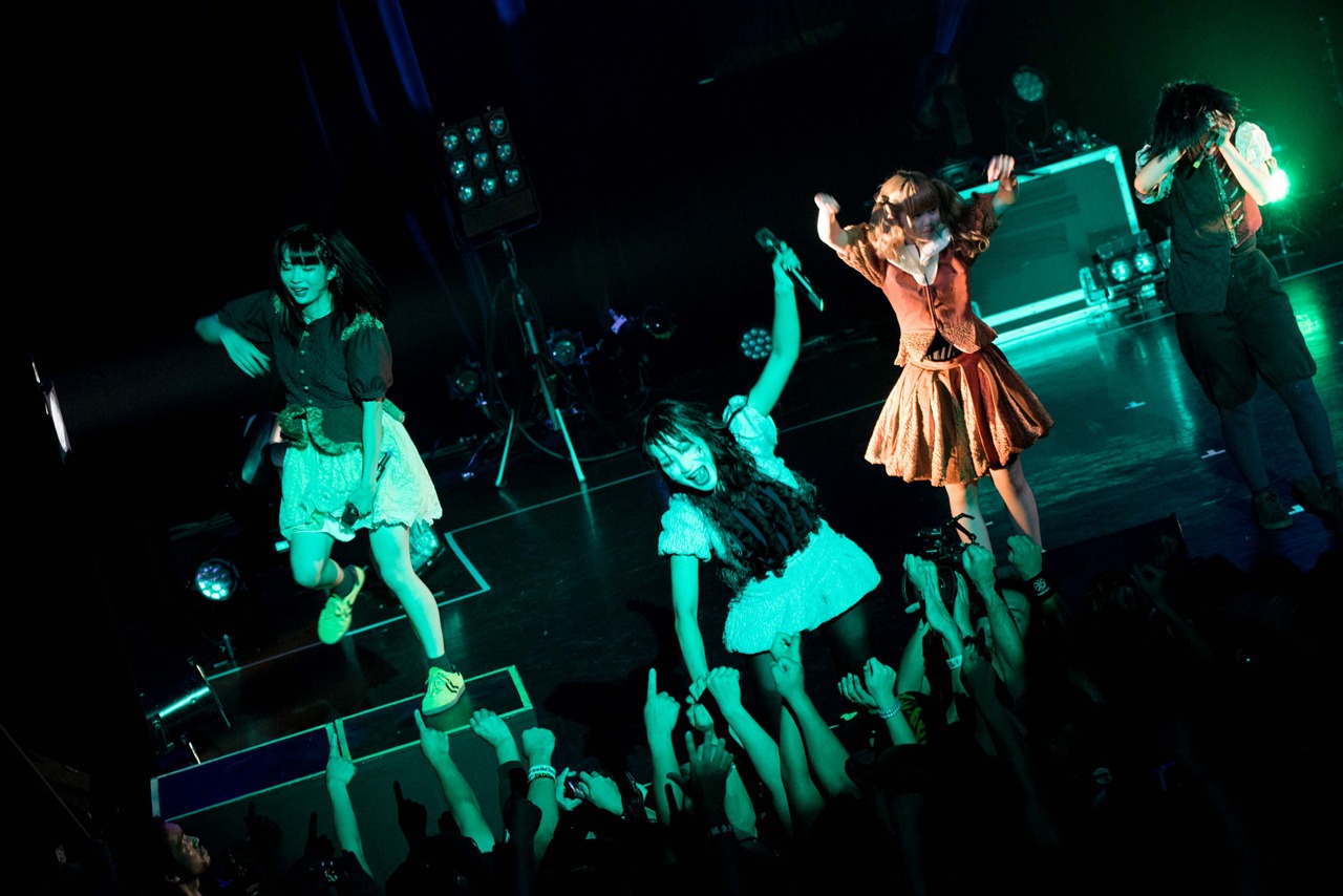 BiS「IDOL is DEAD」の様子。（Photo by Jumpei Yamada）