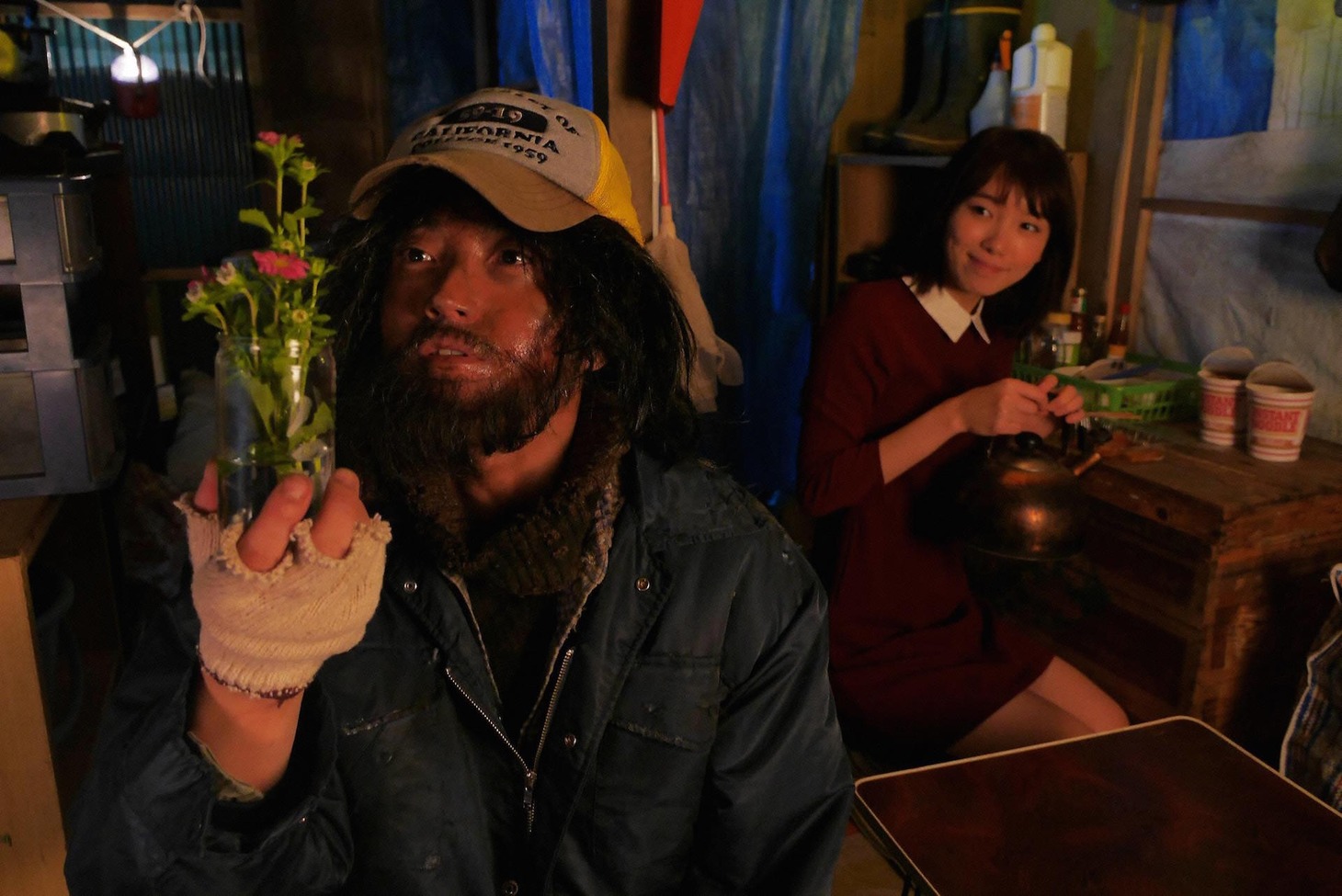フジテレビ「世にも奇妙な物語'17秋の特別編」内のエピソード「夜の声」より。(c)フジテレビ
