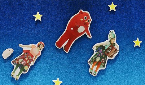 「『りんごはスター』～すっきり！りんごヨーグルトの唄～」のワンシーン。