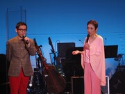 左から村松崇継、クミコ。(撮影:中嶌英雄)
