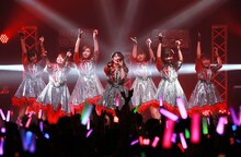 Juice=Juice「Juice=Juice LIVE AROUND 2017 ～World Tour→J=J Day Special～」東京・Zepp DiverCity TOKYO公演の様子。（提供：アップフロント）