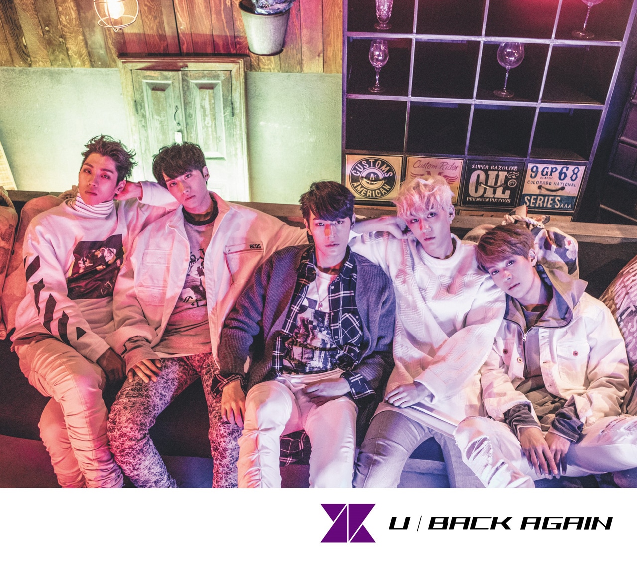 KNK「U / BACK AGAIN」通常盤ジャケット