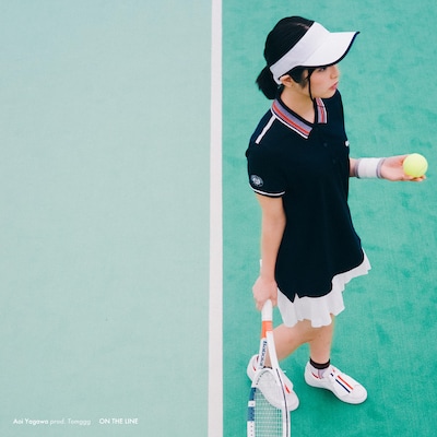 Aoi Yagawa prod. Tomggg「ON THE LINE」配信ジャケット