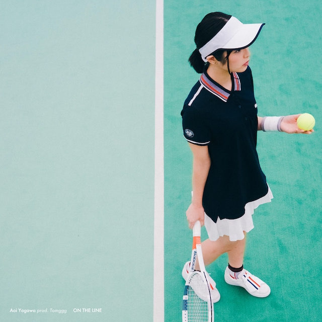 Aoi Yagawa prod. Tomggg「ON THE LINE」配信ジャケット
