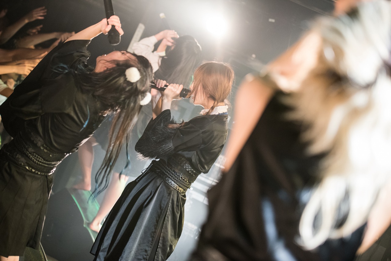ゆくえしれずつれづれ「子子子脱退LIVE」の様子。（撮影：関上貴也）