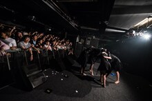 ゆくえしれずつれづれ「子子子脱退LIVE」の様子。（撮影：関上貴也）