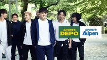 「試着フェス ～adidas fitting festival with GENERATIONS～」CMのワンシーン。