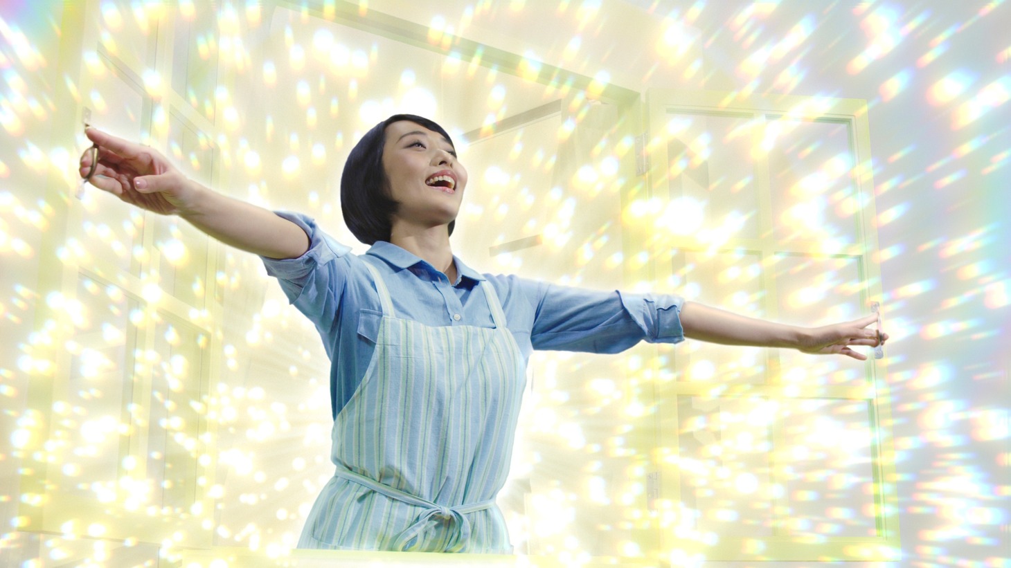 ベンザブロック「かぜぐすリリック」ミュージックビデオのワンシーン。