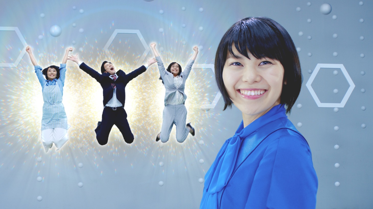 ベンザブロック「かぜぐすリリック」ミュージックビデオのワンシーン。