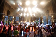 風男塾「FUDAN10KU LIVE 10th ANNIVERSARY in 野音」の様子。（撮影：武裕康）