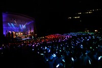 風男塾「FUDAN10KU LIVE 10th ANNIVERSARY in 野音」の様子。（撮影：武裕康）