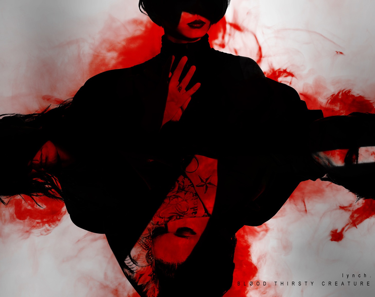lynch.「BLOOD THIRSTY CREATURE」ジャケット