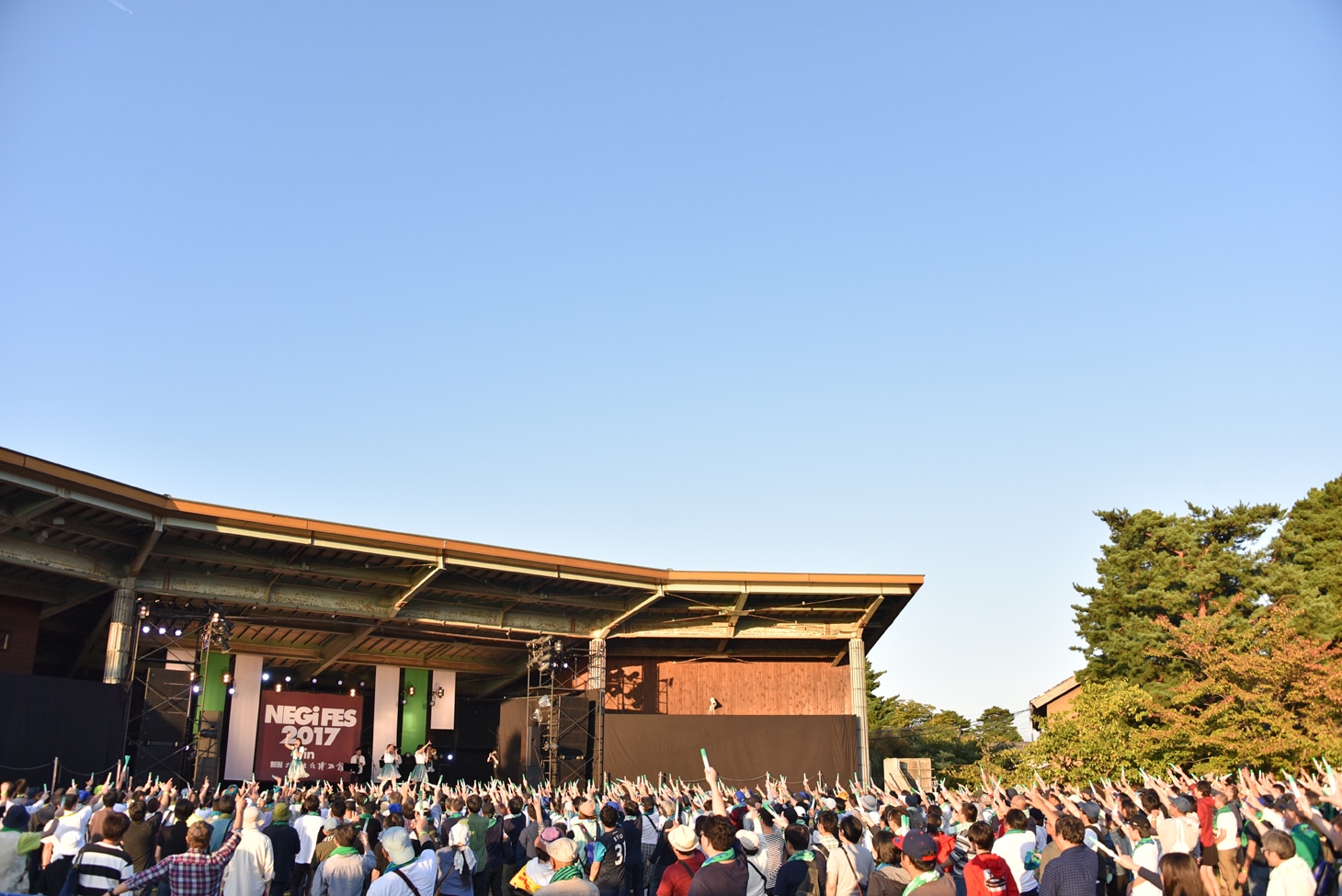 「NEGi FES 2017 in 新潟・北方文化博物館」の様子。