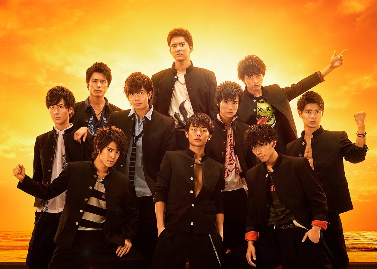 BOYS AND MEN。上段右が小林豊、下段中央が田中俊介。
