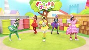 ももくろちゃんZ「行くぜっ!怪盗少女」(キッズとおどろうver.)振り付けレッスン映像のワンシーン。