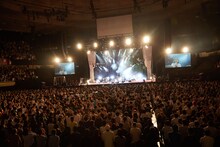 銀杏BOYZの東京・日本武道館単独公演「日本の銀杏好きの集まり」の様子。（撮影：村井香）