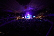 銀杏BOYZの東京・日本武道館単独公演「日本の銀杏好きの集まり」の様子。（撮影：村井香）