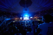 銀杏BOYZの東京・日本武道館単独公演「日本の銀杏好きの集まり」の様子。(撮影:村井香)