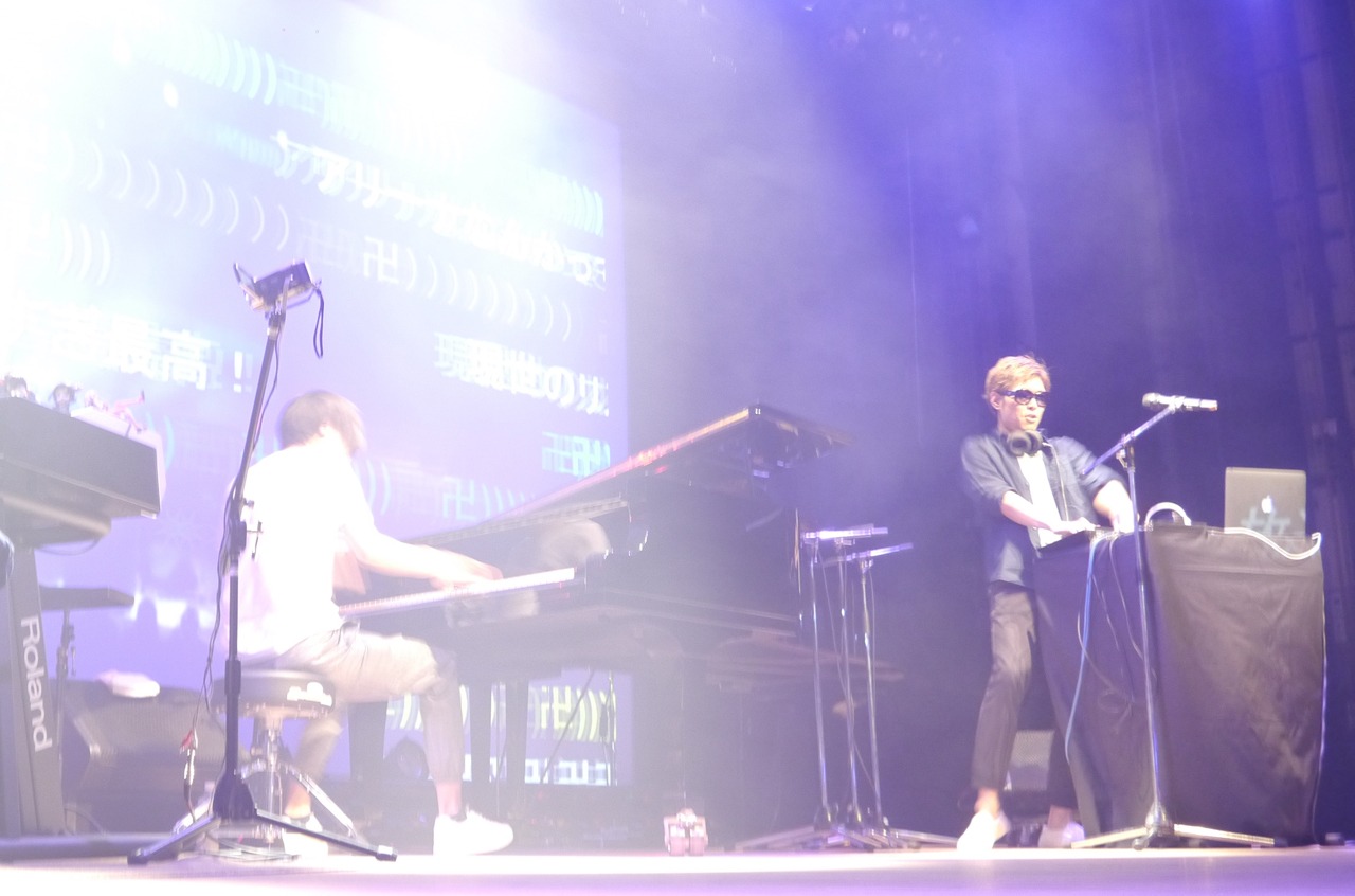 「marasy piano live tour 2017」北海道公演でのmaras kによるライブの模様。