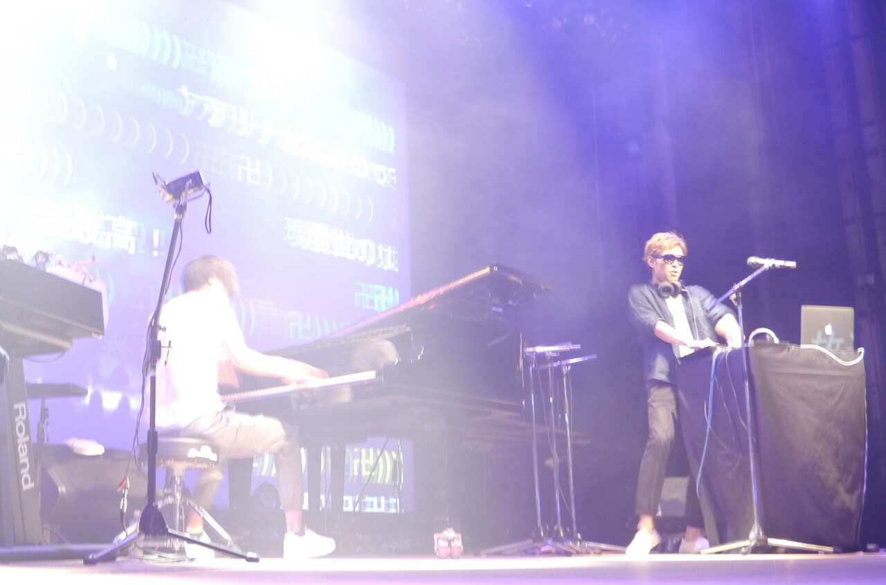 「marasy piano live tour 2017」北海道公演でのmaras kによるライブの模様。