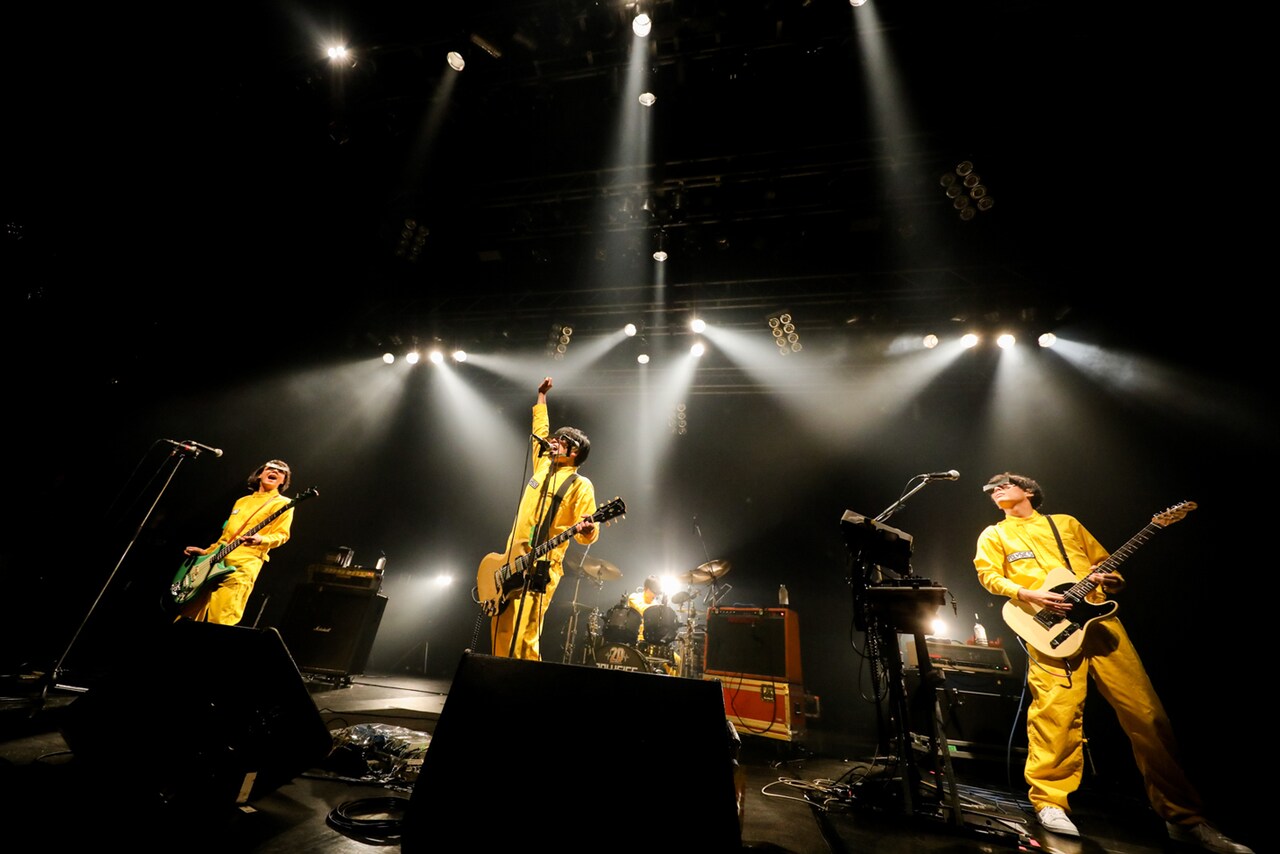 20周年おめでトイス！新体制POLYSICS、CHAIとグループ魂の祝福受け入魂ライブ