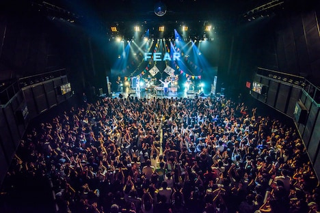 ビッケブランカ「FEARLESS TOUR 2017」東京・赤坂BLITZ公演の様子。（撮影：星野健太）