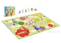 ももくろちゃんZ「ぐーちょきぱーてぃー Blu-ray&DVD(1) ～あきちでうたっておどって、じゃんけん『グー！』～」Blu-rayに付属する「すごろくレジャーシート」。