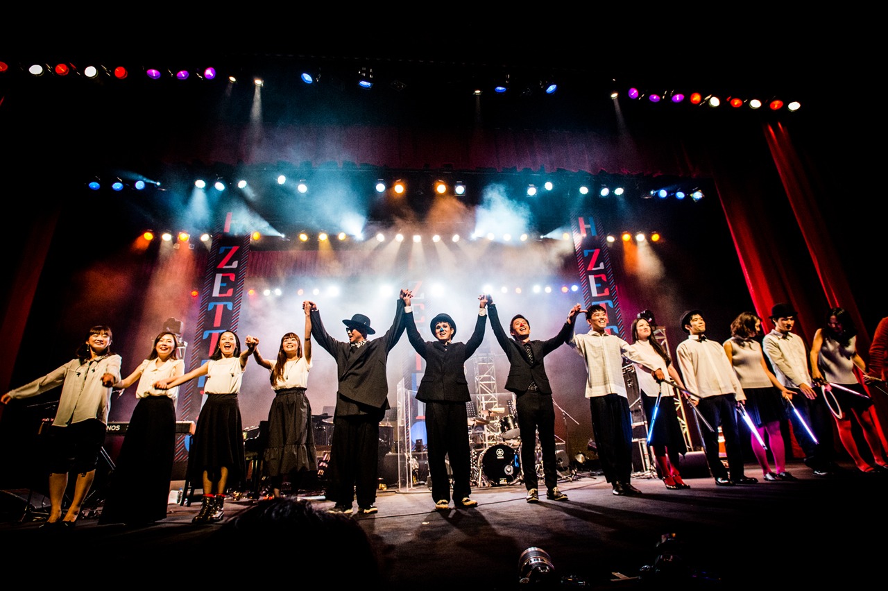 H ZETTRIO「H ZETTRIO IN TOKYO ～秋の大感謝祭～」の様子。（Photo by Hiroki Nishioka）