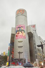 SHIBUYA 109に掲出されたMAG!C☆PRINCEのビルボード。