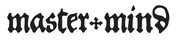 「master+mind」ロゴ