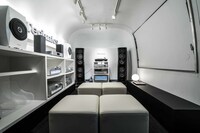 Technics Sound Trailer内部の様子。