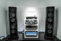 Technics Sound Trailer内部の様子。
