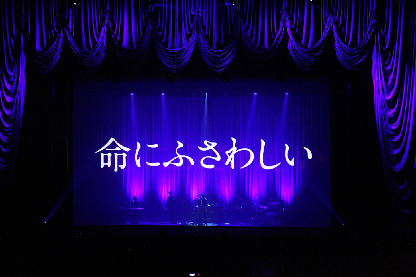 amazarashi Live Tour 2017「メッセージボトル」中野サンプラザホール公演の様子。（撮影：木村篤史）