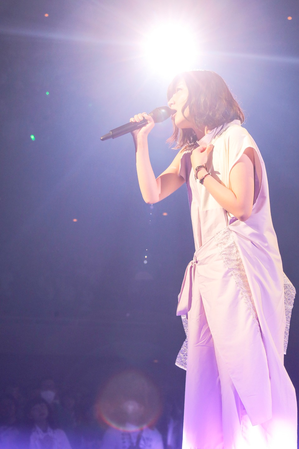 有安杏果「ココロノセンリツ ～feel a heartbeat～ Vol.1.5」東京・日本武道館公演の様子。（写真提供：キングレコード）