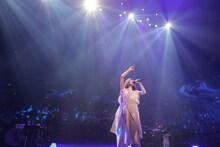 有安杏果「ココロノセンリツ ～feel a heartbeat～ Vol.1.5」東京・日本武道館公演の様子。（写真提供：キングレコード）