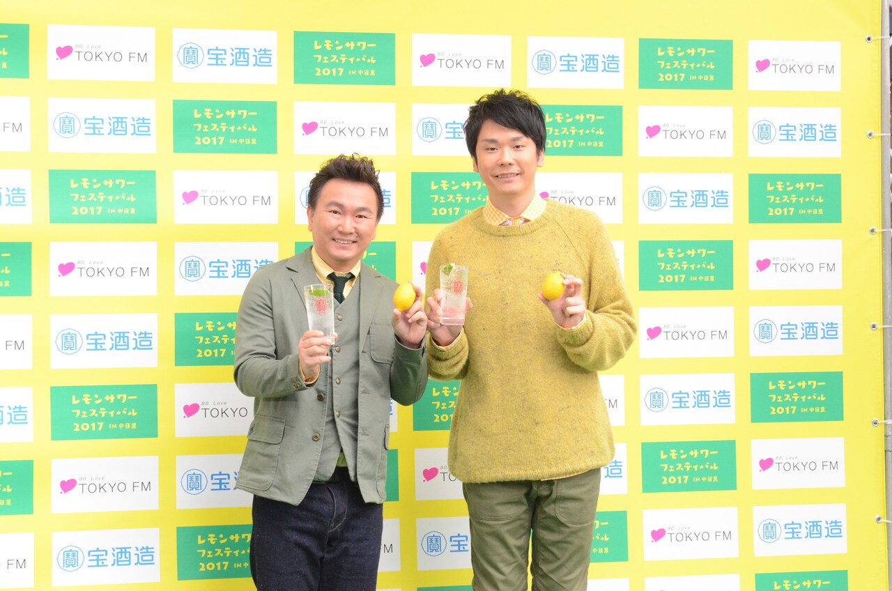 ベロベロになっちゃったかも！かまいたち、レモンサワーイベントで上機嫌