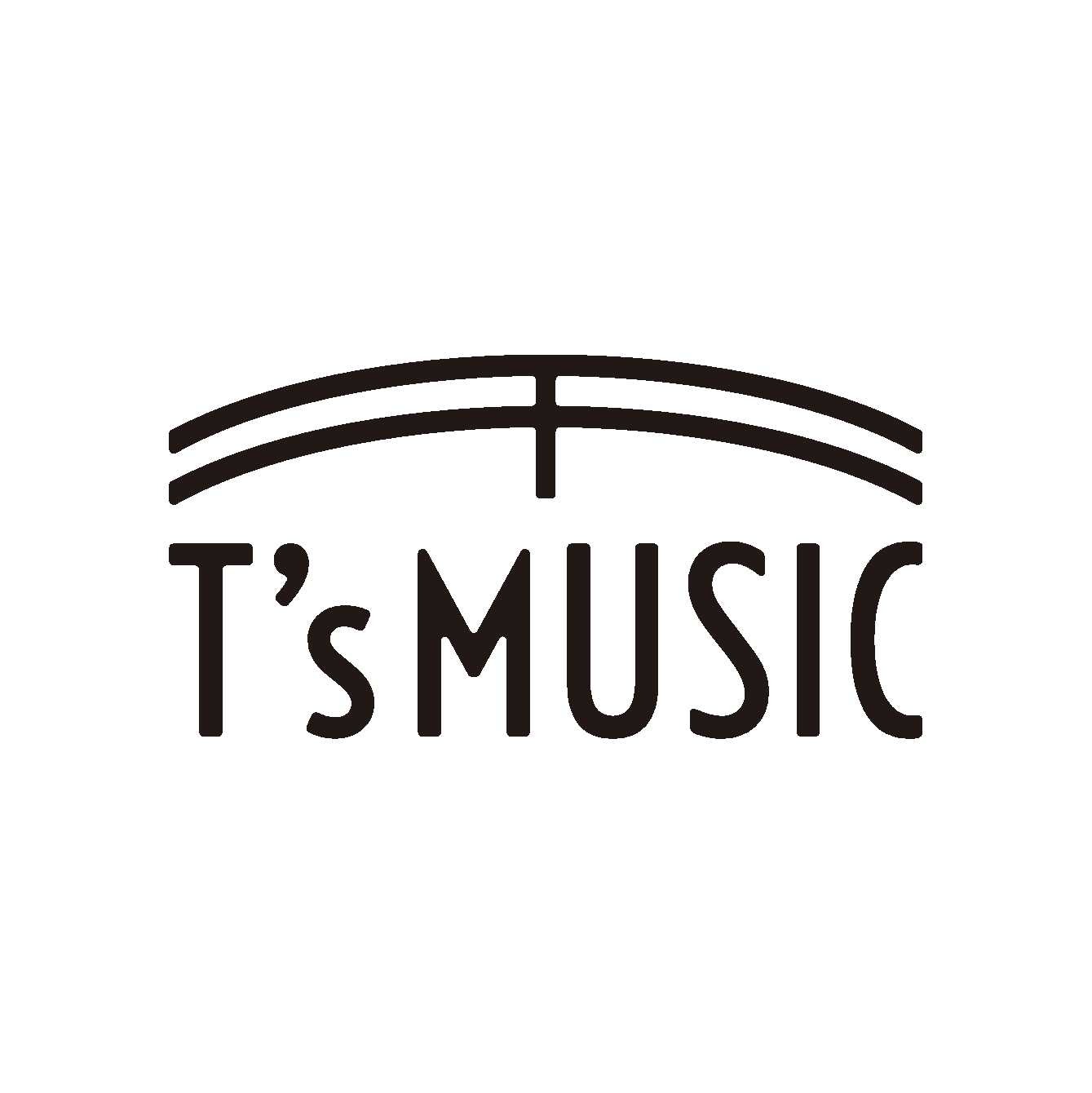 「T's MUSIC」ロゴ