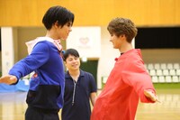 カイとユーキ（手前）。